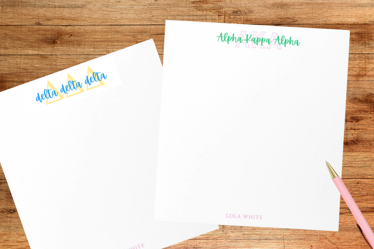Sorority Notepads