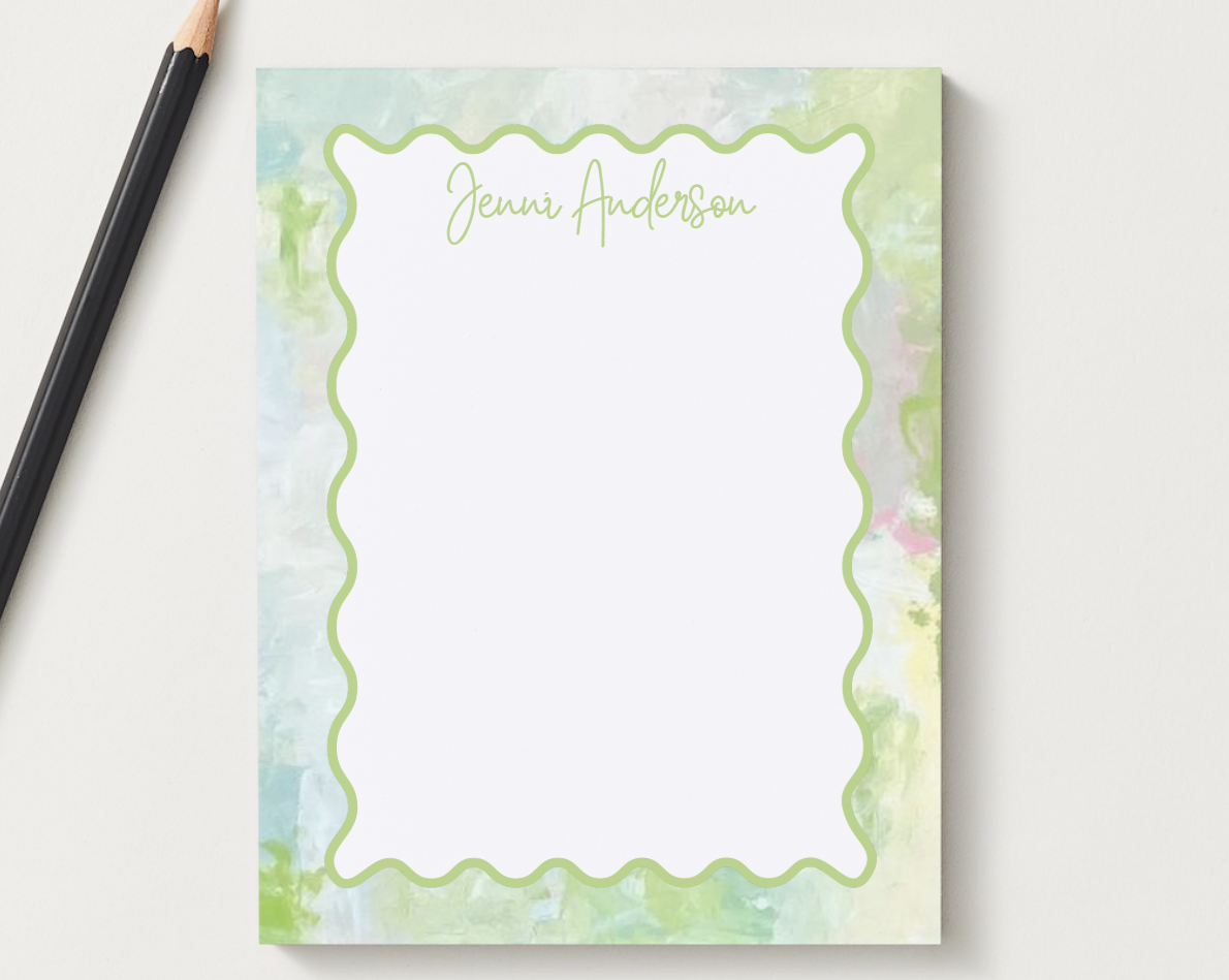 NEW Preppy Notepad (100 pages)