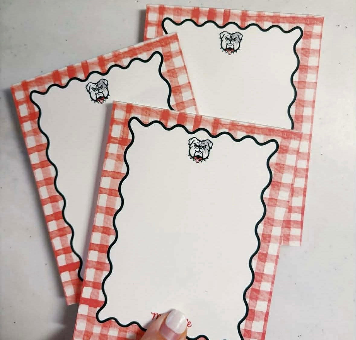NEW Preppy Notepad (100 pages)