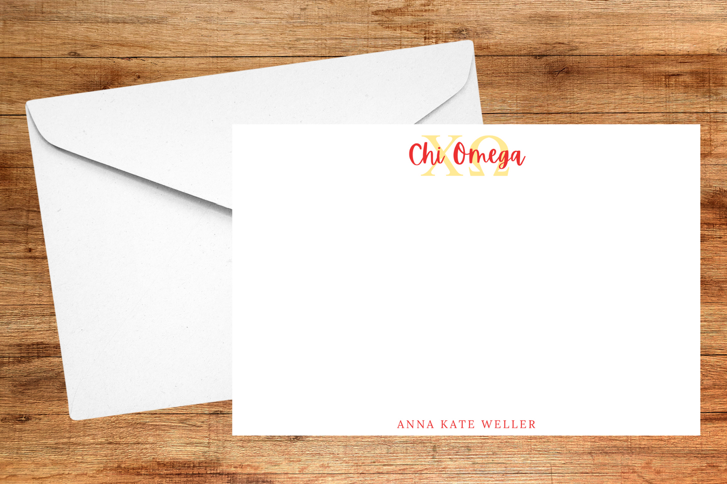 Sorority Stationery
