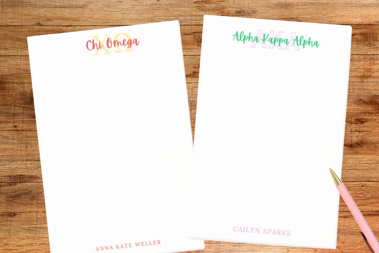 Sorority Notepads