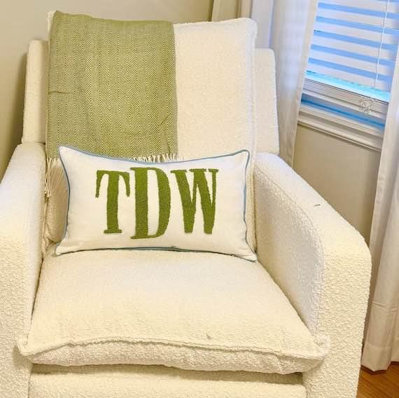 Monogram Pillows