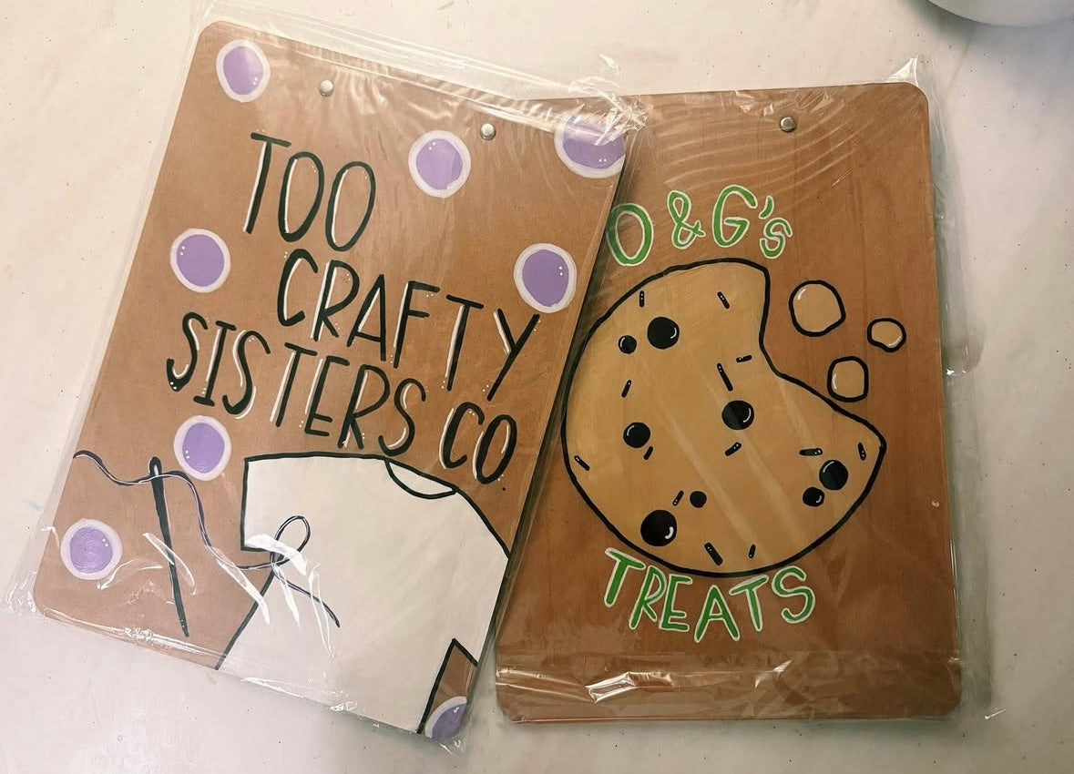 Custom Painted Clipboard