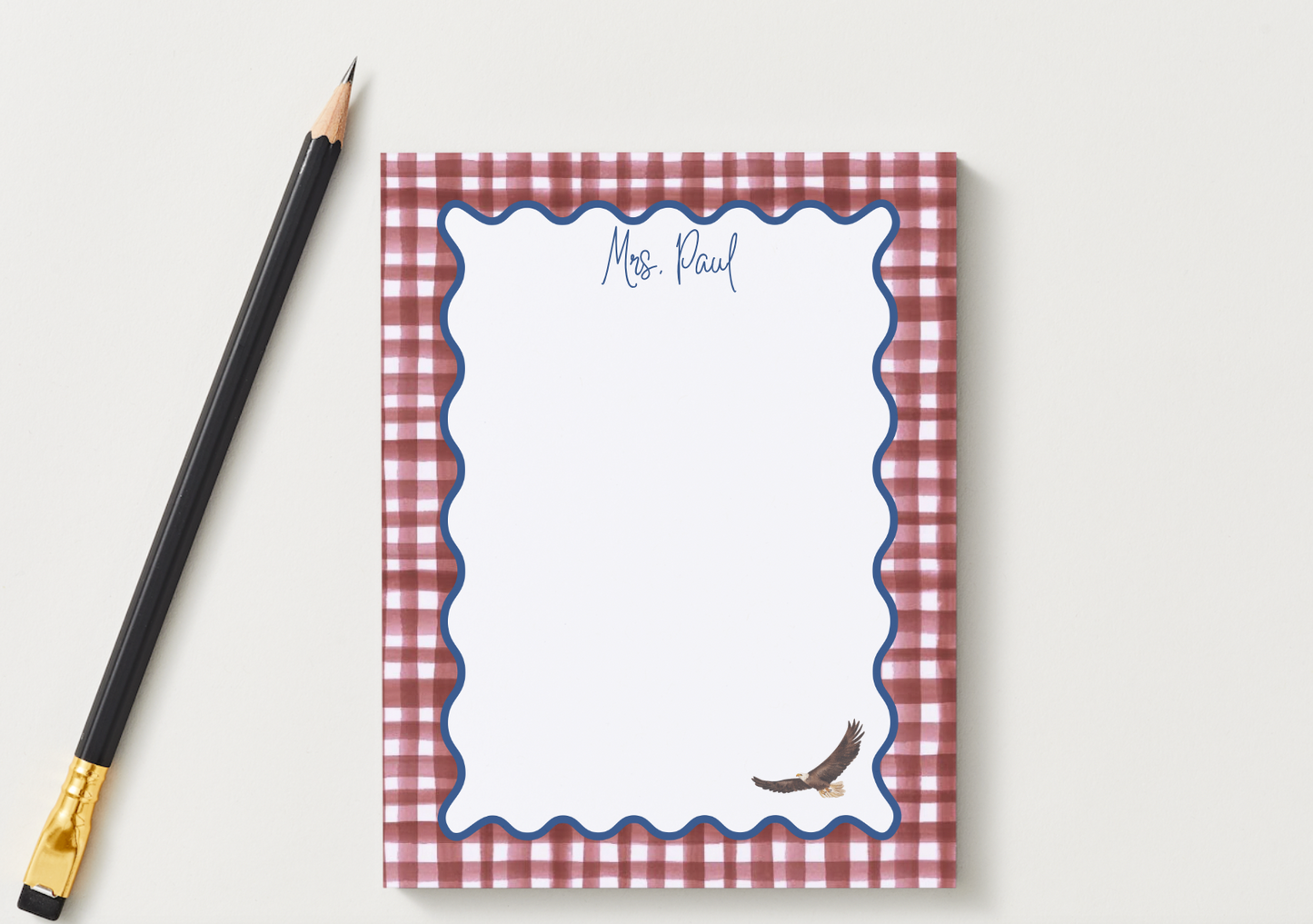 NEW Preppy Notepad (100 pages)