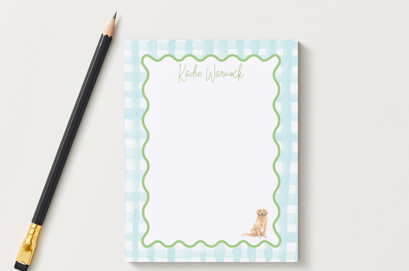 NEW Preppy Notepad (100 pages)