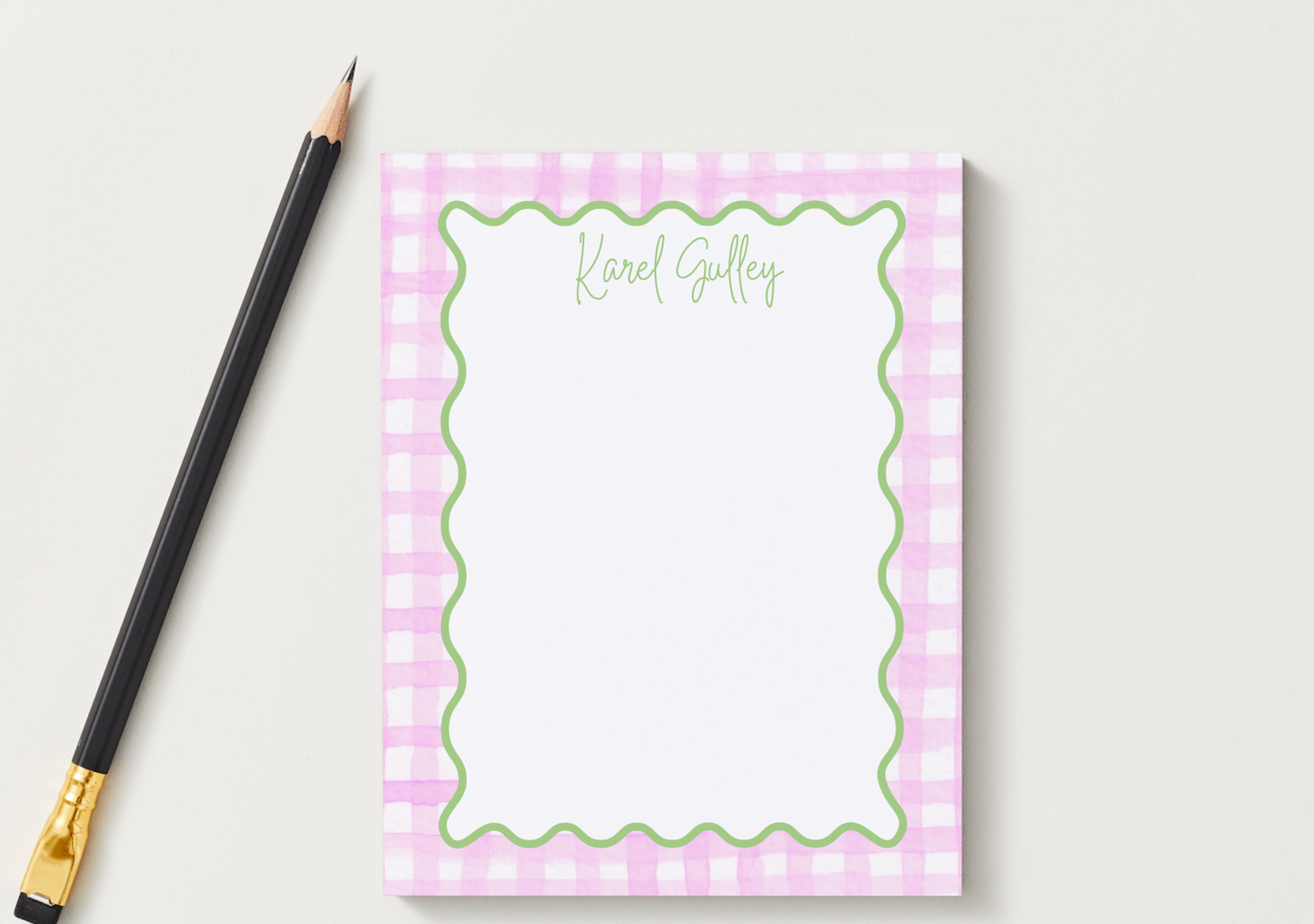 NEW Preppy Notepad (100 pages)