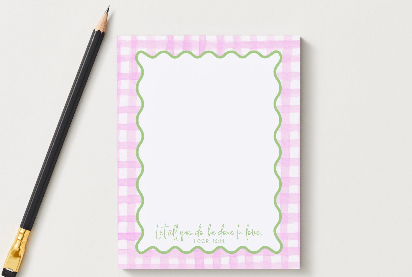 NEW Preppy Notepad (100 pages)
