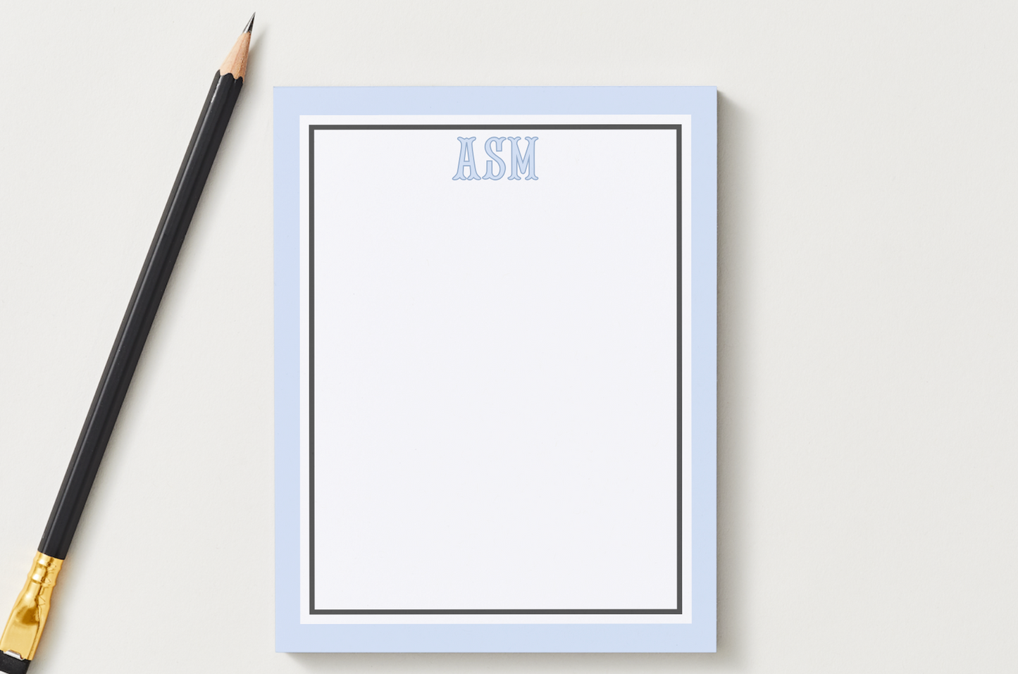 NEW Monogram Cards + Notepad