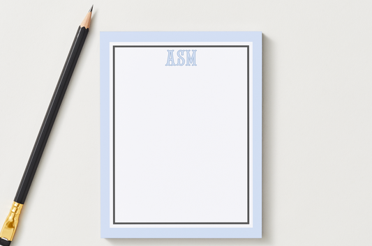 NEW Monogram Cards + Notepad