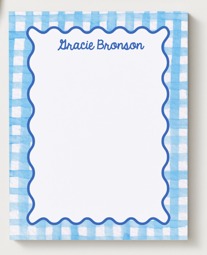 NEW Preppy Notepad (50 pages)