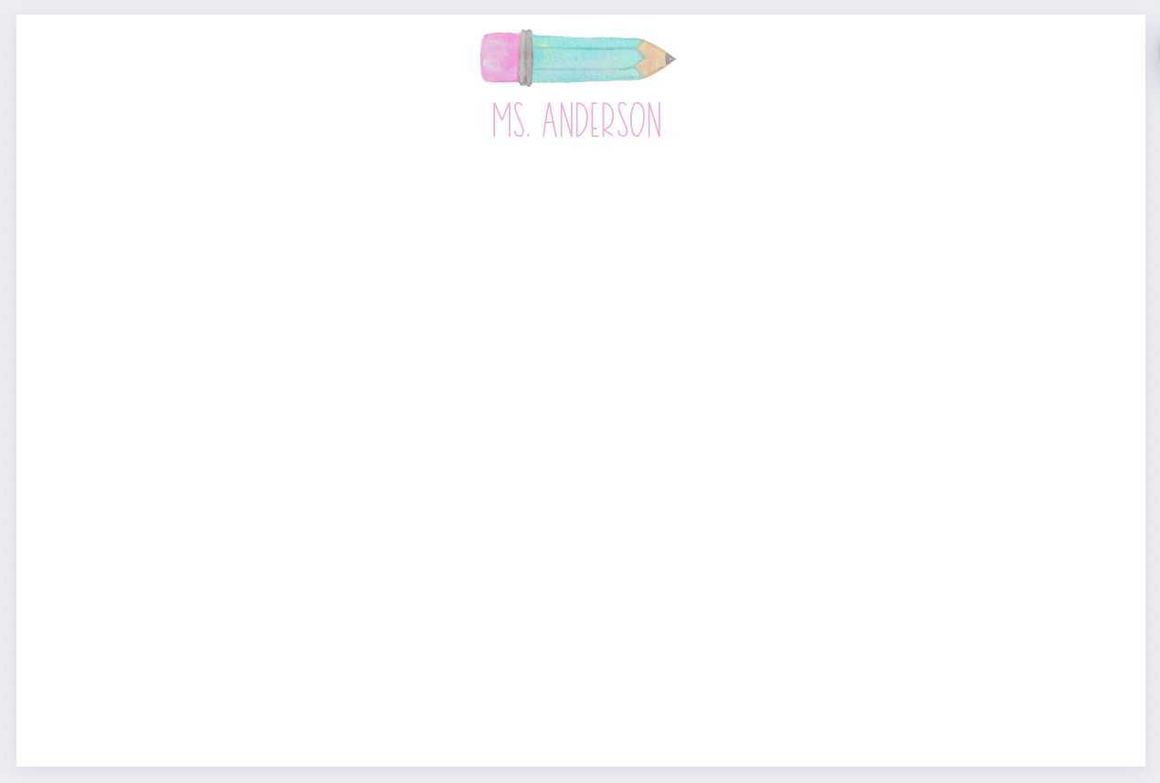 Stationery Cards + Envelopes