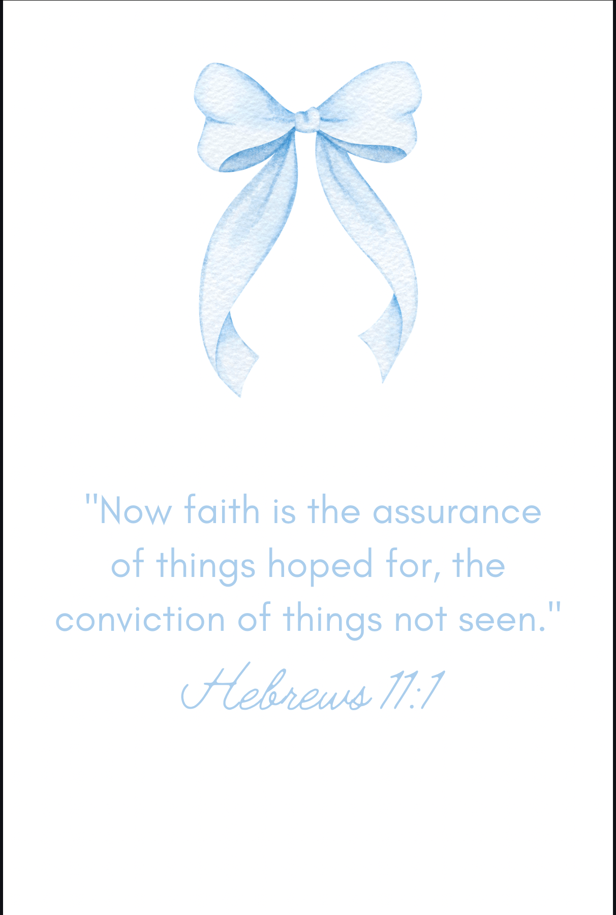 Scripture Cards & Acrylic Frame